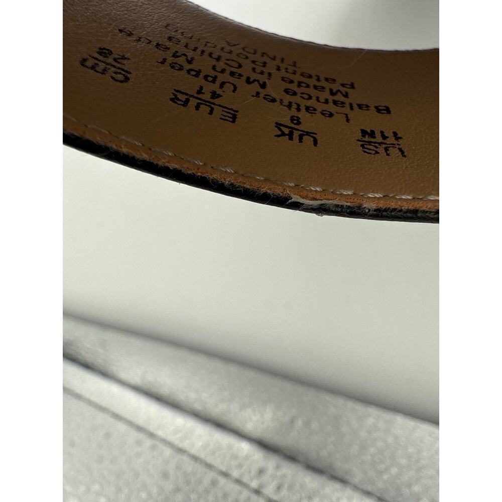 Women’s Naturalizer Black Leather Strappy High Heels Sz 11N - Picture 6 of 6